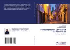 Copertina di Fundamental of Condensed Matter Physics