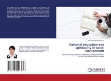 Copertina di National education and spirituality in social environment