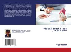 Copertina di Insurance sector in India (Life Insurance)