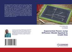 Buchcover von Exponential Power Jump Diffusion Model Applied to Credit Risk