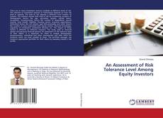 Buchcover von An Assessment of Risk Tolerance Level Among Equity Investors