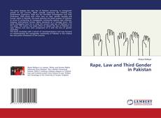 Copertina di Rape, Law and Third Gender in Pakistan