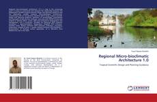 Copertina di Regional Micro-bioclimatic Architecture 1.0