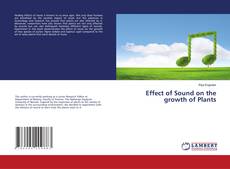 Buchcover von Effect of Sound on the growth of Plants