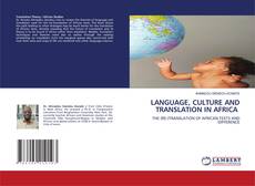 Copertina di LANGUAGE, CULTURE AND TRANSLATION IN AFRICA