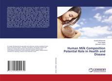 Buchcover von Human Milk Composition Potential Role in Health and Disease