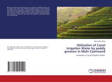 Copertina di Utilization of Canal Irrigation Water by paddy growers in Mahi Command