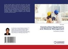 Copertina di Construction Equipment’s and Material Management