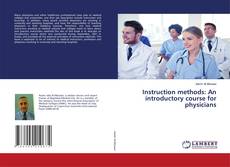 Buchcover von Instruction methods: An introductory course for physicians
