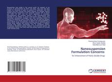 Buchcover von Nanosuspension Formulation Concerns
