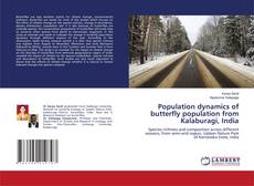Buchcover von Population dynamics of butterfly population from Kalaburagi, India