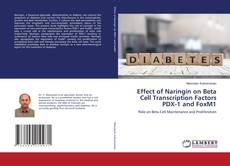 Bookcover of Effect of Naringin on Beta Cell Transcription Factors PDX-1 and FoxM1