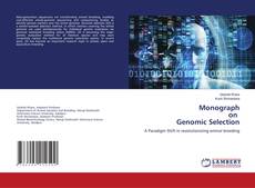 Buchcover von Monograph on Genomic Selection