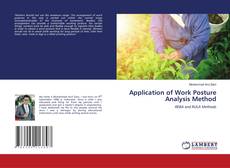 Copertina di Application of Work Posture Analysis Method