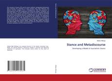 Copertina di Stance and Metadiscourse