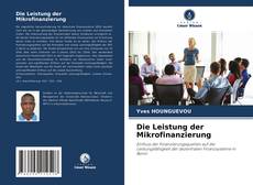 Couverture de Die Leistung der Mikrofinanzierung