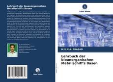 Portada del libro de Lehrbuch der bioanorganischen Metallschiff's Basen