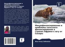 Микрофинансирование и проблемы сельского финансирования в странах Африки к югу от Сахары kitap kapağı