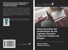 Determinantes del rendimiento de los ingresos fiscales: Gobierno Federal de Etiopía kitap kapağı