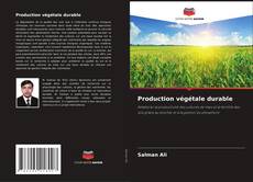 Production végétale durable的封面