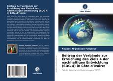 Beitrag der Verbände zur Erreichung des Ziels 4 der nachhaltigen Entwicklung (SDG 4) in Côte d'Ivoire: kitap kapağı