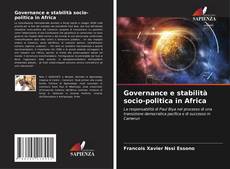 Capa do livro de Governance e stabilità socio-politica in Africa 