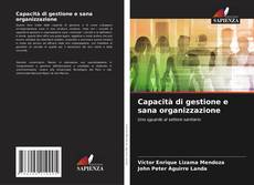 Couverture de Capacità di gestione e sana organizzazione