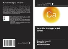 Buchcover von Función biológica del calcio