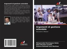 Buchcover von Argomenti di gestione aziendale