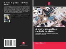 Buchcover von A matriz de gestão e controle de riscos