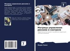 Обложка Матрица управления рисками и контроля