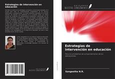 Borítókép a  Estrategias de intervención en educación - hoz