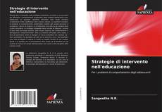 Copertina di Strategie di intervento nell'educazione