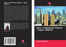 Buchcover von Gerir o Ambiente Urbano - Lagos, Nigéria