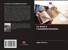 Le droit à l'autodétermination的封面