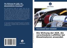 Die Wirkung der AGR, die verschiedene Luftfilter bei Dieselmotoren anwendet kitap kapağı