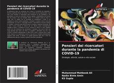 Copertina di Pensieri dei ricercatori durante la pandemia di COVID-19