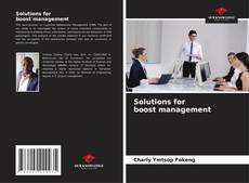 Solutions for boost management的封面