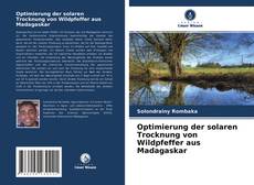 Optimierung der solaren Trocknung von Wildpfeffer aus Madagaskar的封面