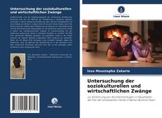 Capa do livro de Untersuchung der soziokulturellen und wirtschaftlichen Zwänge 