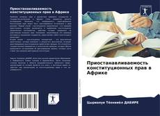 Bookcover of Приостанавливаемость конституционных прав в Африке