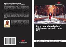 Copertina di Behavioural analysis of adolescent sexuality and HIV