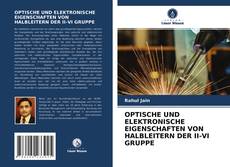 OPTISCHE UND ELEKTRONISCHE EIGENSCHAFTEN VON HALBLEITERN DER II-VI GRUPPE kitap kapağı