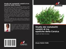 Portada del libro de Studio dei metaboliti volatili di tre epatiche della Corsica