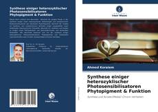 Synthese einiger heterozyklischer Photosensibilisatoren Phytopigment & Funktion的封面