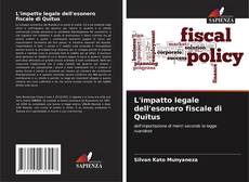 Capa do livro de L'impatto legale dell'esonero fiscale di Quitus 