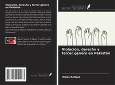 Buchcover von Violación, derecho y tercer género en Pakistán
