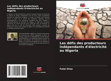 Buchcover von Les défis des producteurs indépendants d'électricité au Nigeria