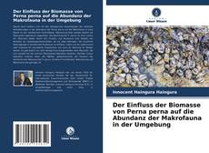 Обложка Der Einfluss der Biomasse von Perna perna auf die Abundanz der Makrofauna in der Umgebung