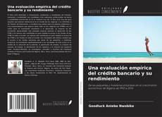Bookcover of Una evaluación empírica del crédito bancario y su rendimiento